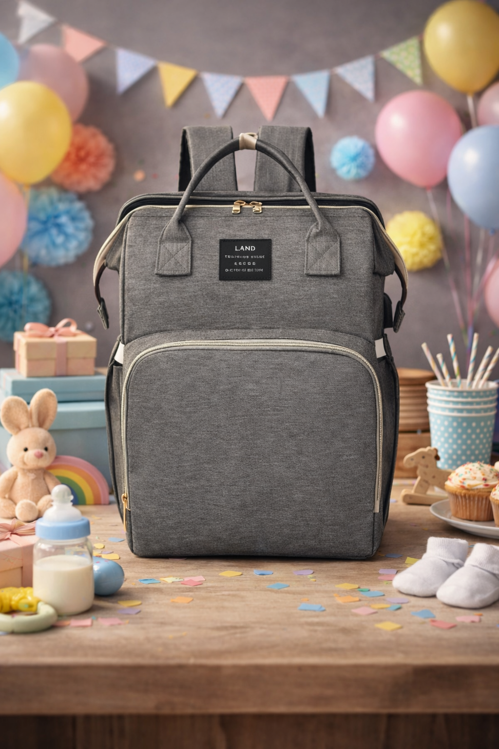 Innotrove™ Expandable Diaper Backpack