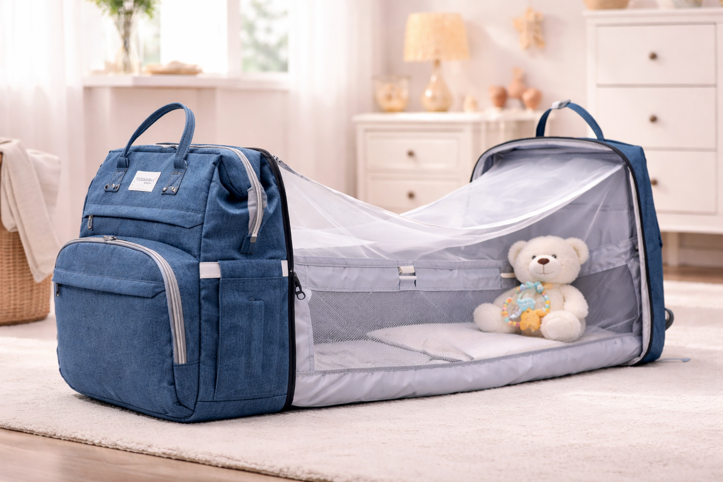 Innotrove™ Expandable Diaper Backpack