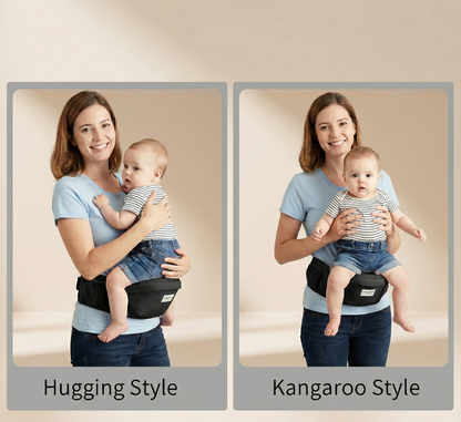 Innotrove™ Hip Seat Carrier – The "Zero-Gravity" Solution for Pain-Free Carrying