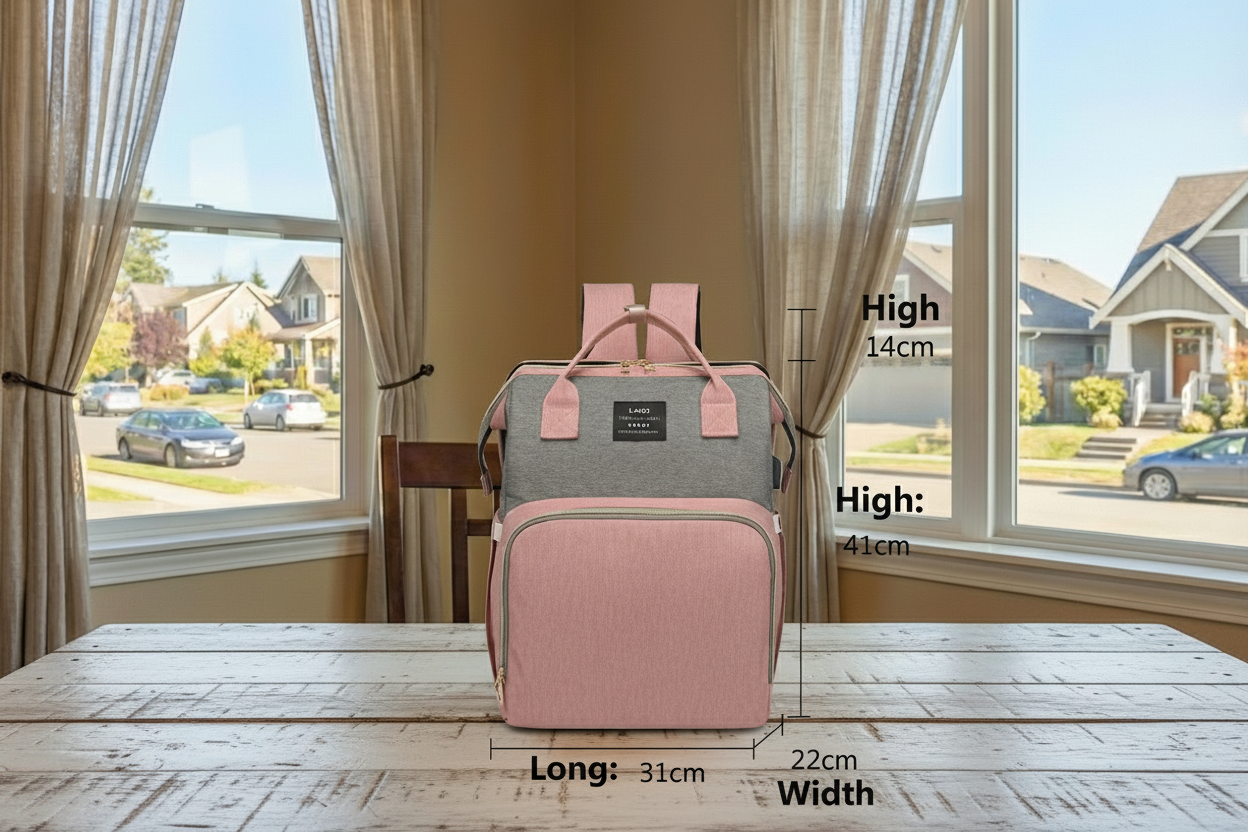 Innotrove™ Expandable Diaper Backpack