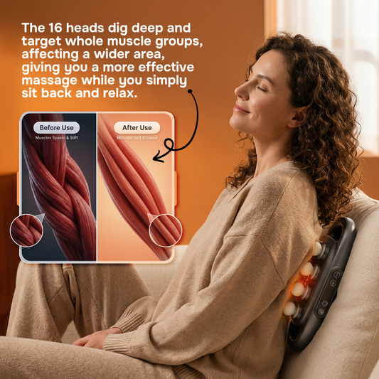 Innotrove™ 16-Head Massage Gun - End Of Day Reset